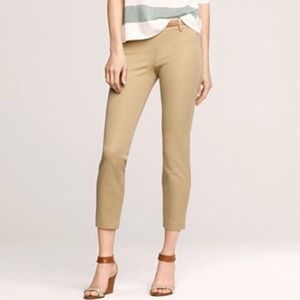 J. Crew Minnie Pant in Khaki Sz 6